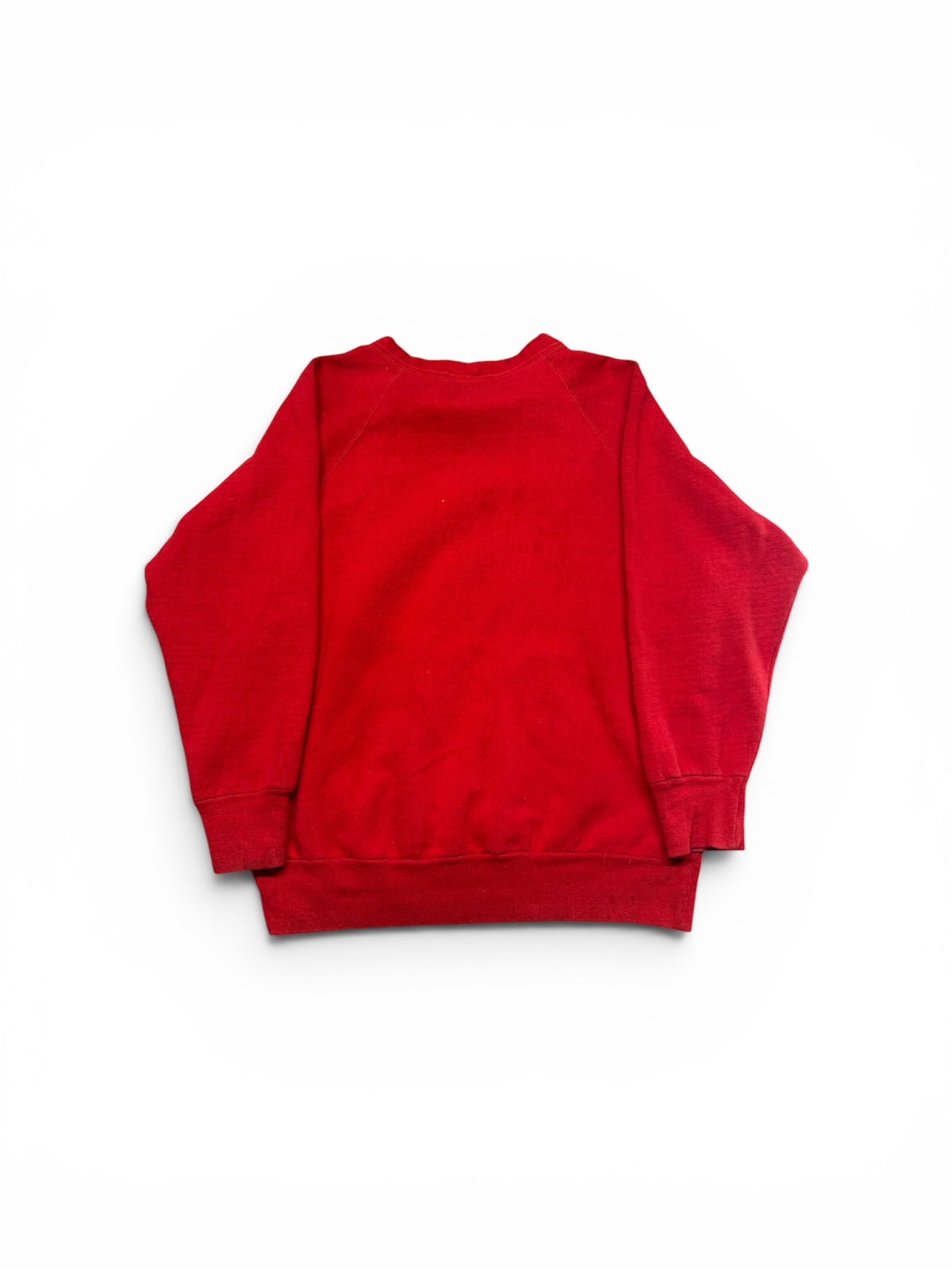60s Red Kangaroo Pocket Sweatshirt 22x25 (S/M)