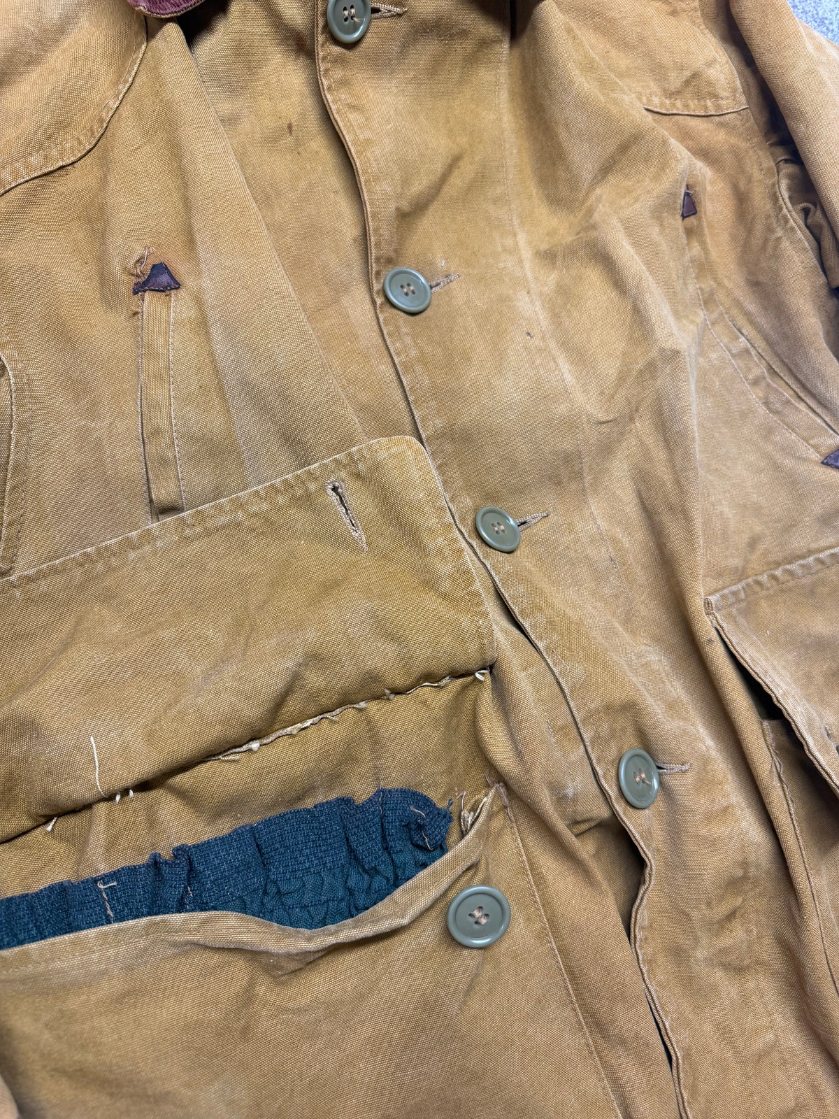 60s Goose Brand Canvas Hunting Jacket 24x28 (M/L)