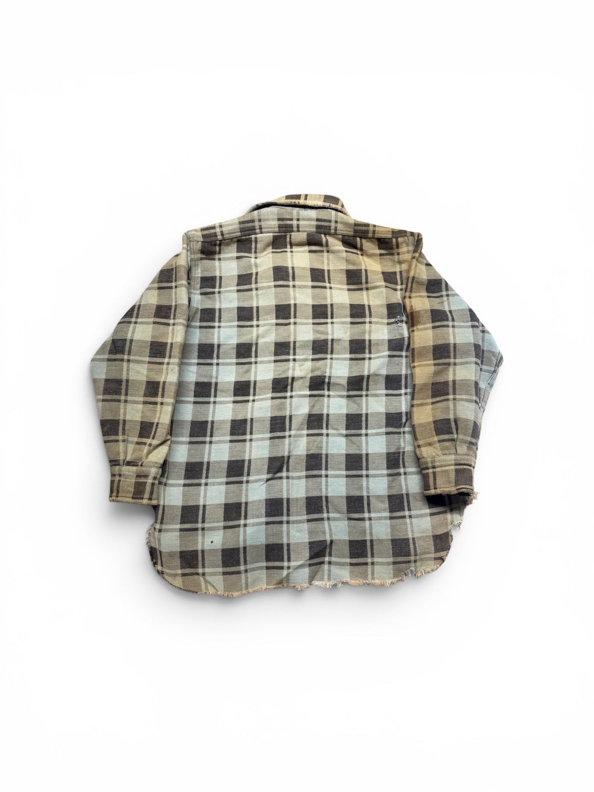 60s/70/ Champion Worn Heavyweight Flannel 23x27 (M)