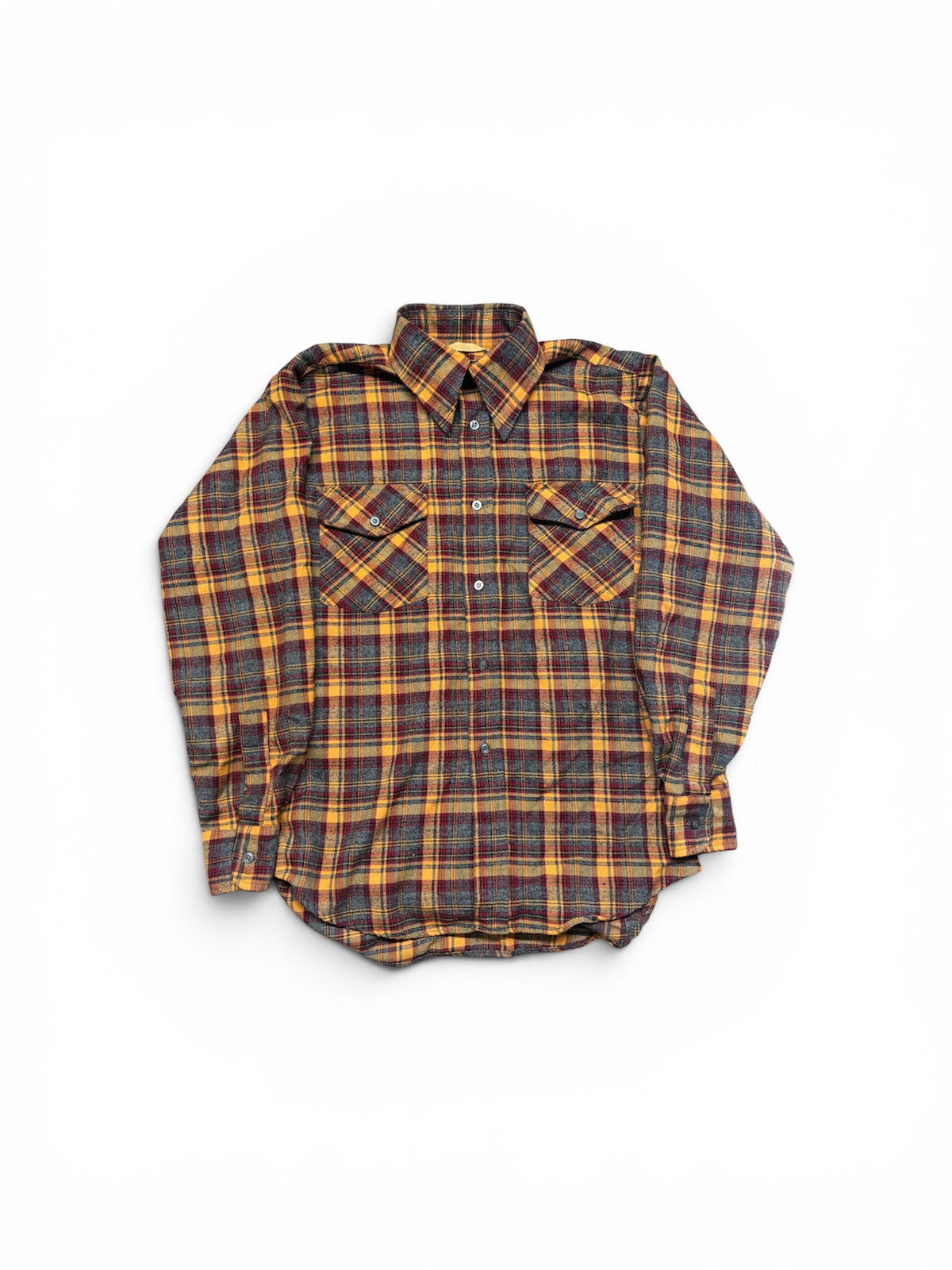 70s Double Red Horse flannel 22x28 (M)